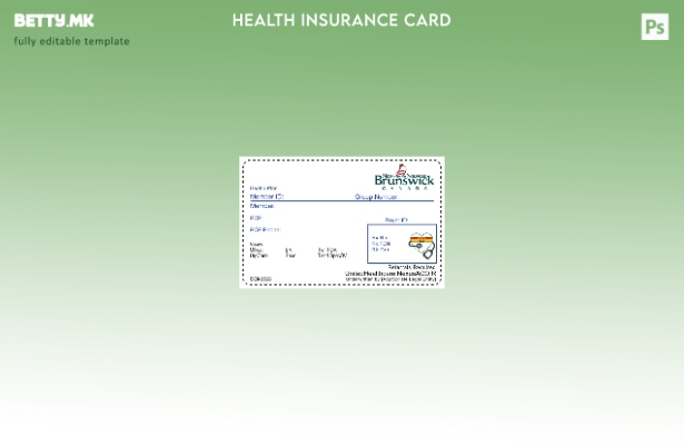 Модерен стил Шаблон за здравствено осигурување во Њу Бранзвик